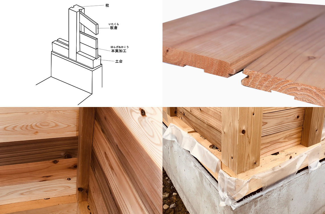 板倉工法について